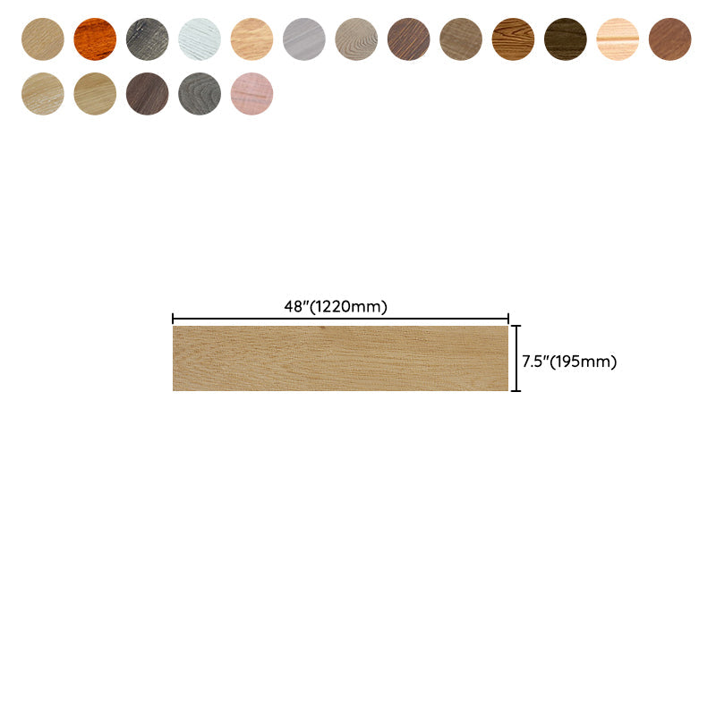 Modern Wood Laminate Flooring Stain-Resistant Laminate Plank Flooring