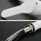 Modern Extendable Sink Faucet Bathroom Faucet Brass 1 Handle Sink Faucet with Water Hose