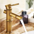 Lever Handle Vessel Faucet Single Hole Basin Faucet Farmhouse Style Sink Faucet