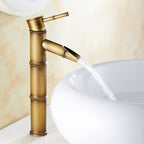 Lever Handle Vessel Faucet Single Hole Basin Faucet Farmhouse Style Sink Faucet