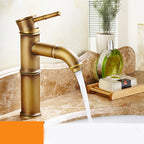 Lever Handle Vessel Faucet Single Hole Basin Faucet Farmhouse Style Sink Faucet