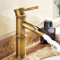 Lever Handle Vessel Faucet Single Hole Basin Faucet Farmhouse Style Sink Faucet