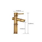 Lever Handle Vessel Faucet Single Hole Basin Faucet Farmhouse Style Sink Faucet