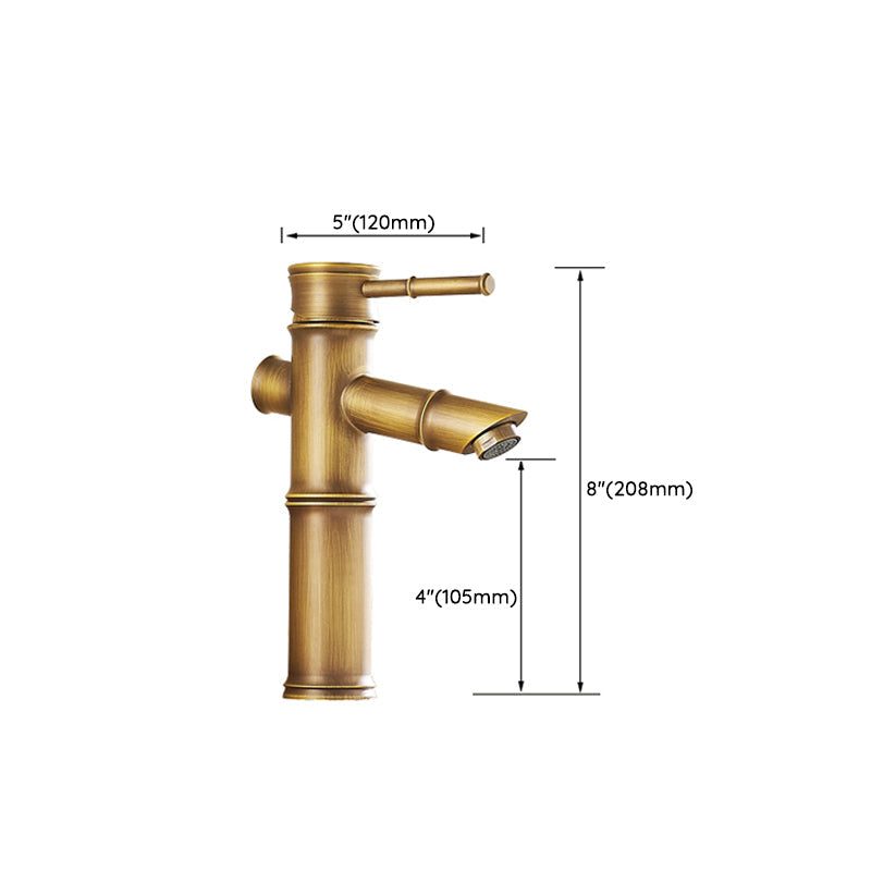 Lever Handle Vessel Faucet Single Hole Basin Faucet Farmhouse Style Sink Faucet