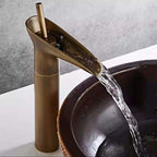 Round Single Handle Faucet Country Style Sink Mixer