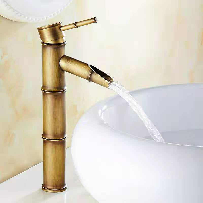 Round Single-Handle Water Tap Country Style Faucet
