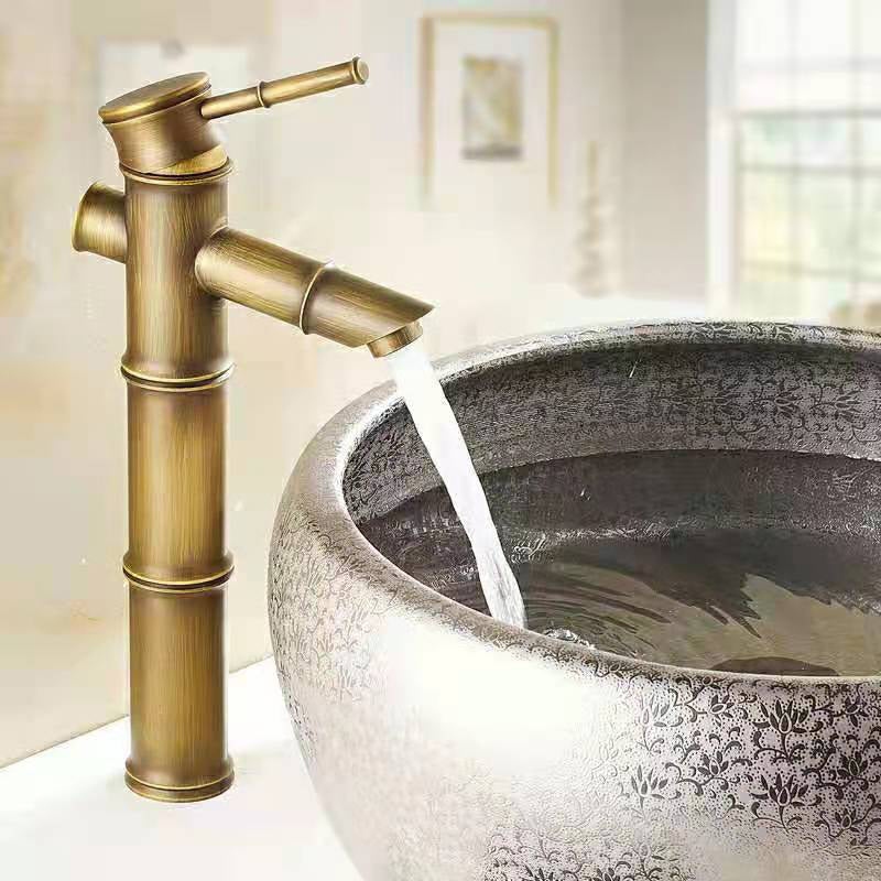 Round Single-Handle Water Tap Country Style Faucet