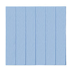 Solid color 3D embossed wall panel waterproof foam interior wall tile