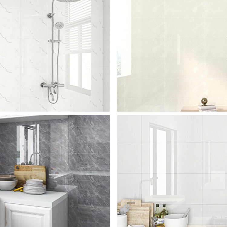 10 Pack 12" X 23" PVC rectangular Peel & Stick field tile kitchen and bathroom back paneling