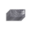 5 Pack 12" X 23" PVC Peel & Stick Subway Tiles Rectangular Kitchen and Bathroom Backsplash