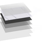 5 Pack 12" X 23" PVC Peel & Stick Subway Tiles Rectangular Kitchen and Bathroom Backsplash