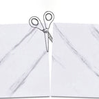5 Pack 12" X 23" PVC Peel & Stick Subway Tiles Rectangular Kitchen and Bathroom Backsplash