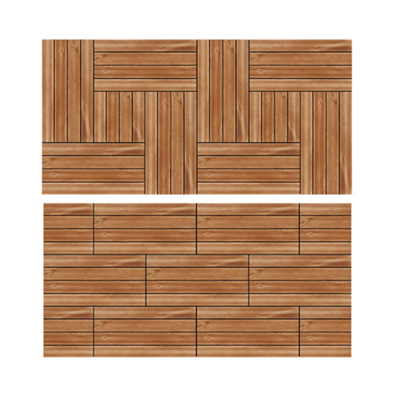 Parquet Pine Floor Tile Waterproof Click Lock Traditional Wood Floor for Living Room