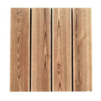 Pine Floor Tile Water Resistant Click-Lock Traditional Wood Floor for Living Room
