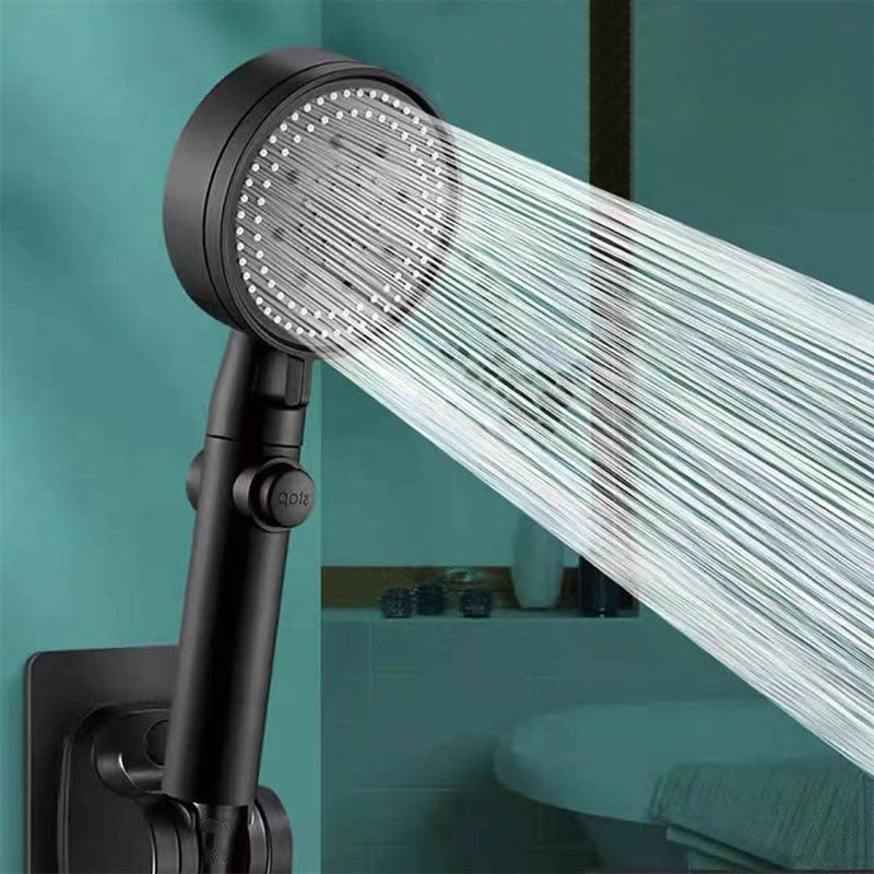 Contemporary Shower Head Handheld Shower Wall Mount Round Plastic Shower Head Combo