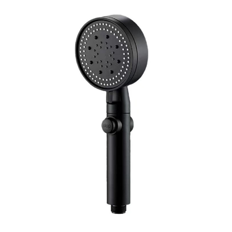 Contemporary Shower Head Handheld Shower Wall Mount Round Plastic Shower Head Combo