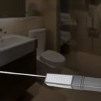 Contemporary Showerhead Solid Color Plastic Handheld Showerhead