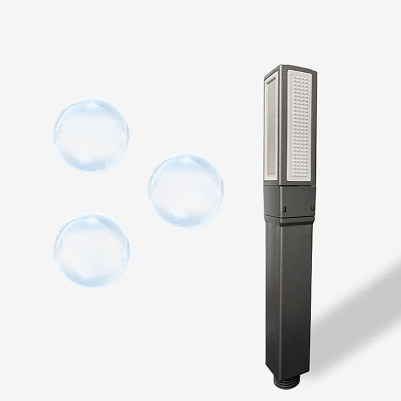 Contemporary Showerhead Solid Color Plastic Handheld Showerhead