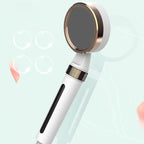 Modern Plastic Showerhead Water Filtration Round Hand Shower