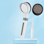 Modern Plastic Showerhead Water Filtration Round Hand Shower