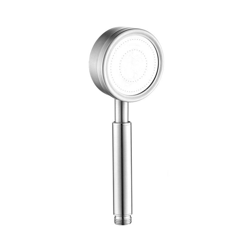 Metal Handheld Showerhead Modern Solid Color Round Showerheads