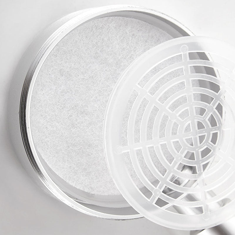 Metal Handheld Showerhead Modern Solid Color Round Showerheads