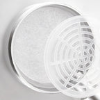 Metal Handheld Showerhead Modern Solid Color Round Showerheads