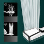 Traditional Style Handheld Shower Plastic Handheld Shower with Square Shape