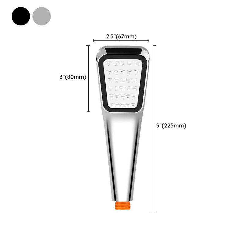 Traditional Style Handheld Shower Plastic Handheld Shower with Square Shape