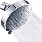 Bathroom Showerhead Wall Mounted Rain Spray Stainless Steel Adjustable Model Showerhead