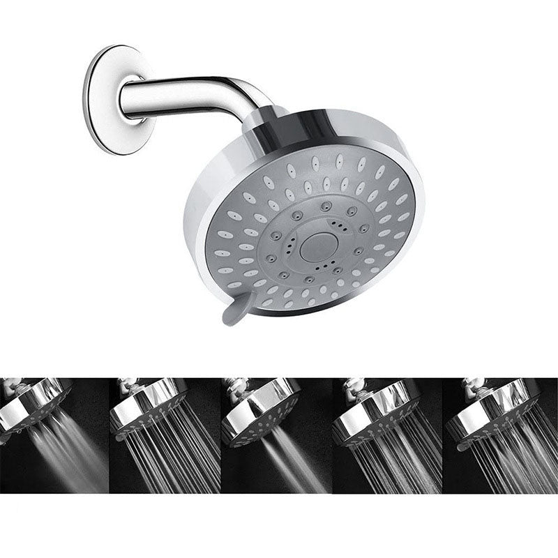 Bathroom Showerhead Wall Mounted Rain Spray Stainless Steel Adjustable Model Showerhead