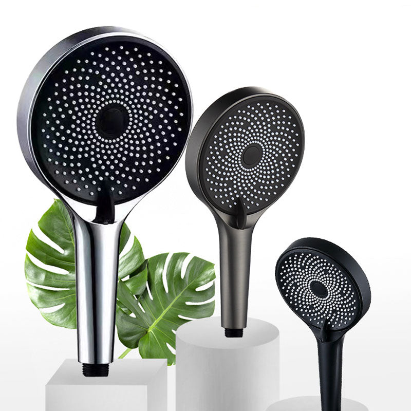 3 Sprays Shower Head Wall Mount Adjustable Spray Pattern Handheld Shower