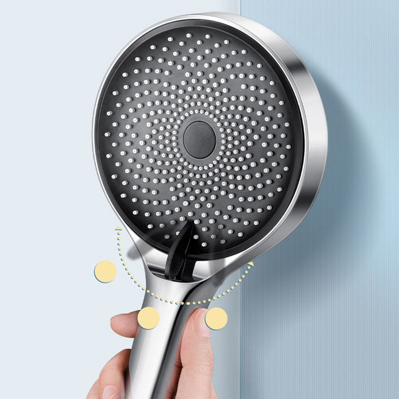 3 Sprays Shower Head Wall Mount Adjustable Spray Pattern Handheld Shower