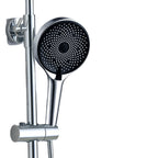 3 Sprays Shower Head Wall Mount Adjustable Spray Pattern Handheld Shower