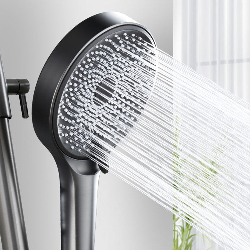3 Sprays Shower Head Wall Mount Adjustable Spray Pattern Handheld Shower