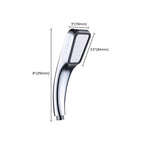Bathroom Shower Head Square Rain Spray Stainless Steel Shower Head