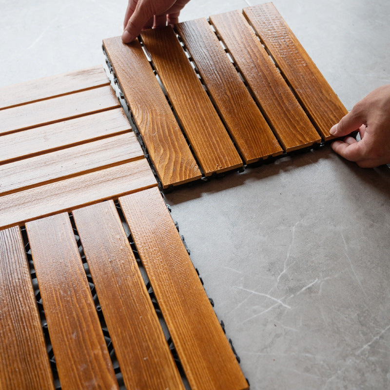 Tradition Wood Tile Waterproof Click Lock Wood Floor for Living Room