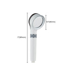 Modern Plastic Showerhead Water Filtration Round Hand Shower