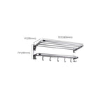 Modern Bathroom Set with Bathroom Shelf/Towel Bar Polished Chrome Bathroom Accessory Set