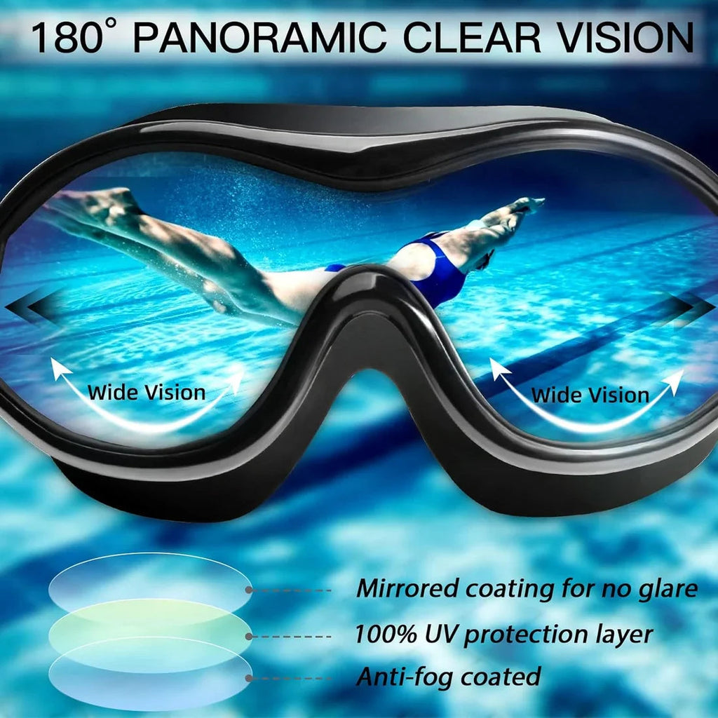 Breitblick Anti-Fog Swim Goggles