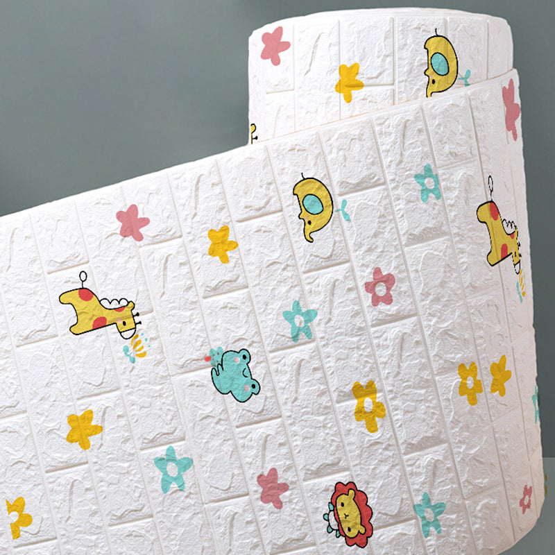 Modern Cartoon Wall Covering Peel and Stick Wall Ceiling for Bedroom