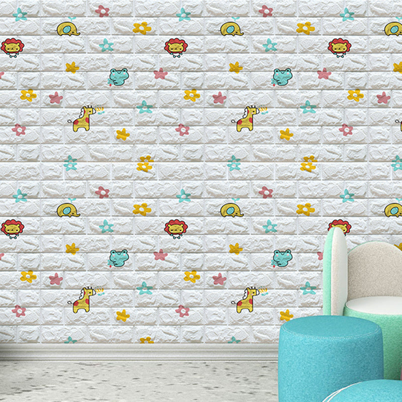 Modern Cartoon Wall Covering Peel and Stick Wall Ceiling for Bedroom