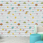 Modern Cartoon Wall Covering Peel and Stick Wall Ceiling for Bedroom