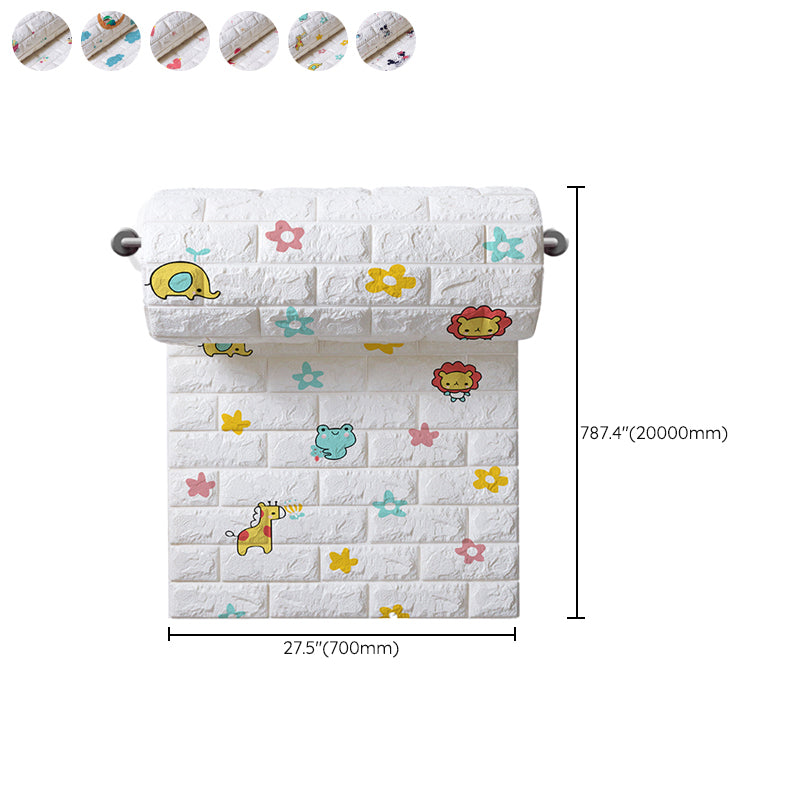Modern Cartoon Wall Covering Peel and Stick Wall Ceiling for Bedroom