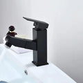 Lever handle faucet Contemporary pull-out faucet for the bathroom