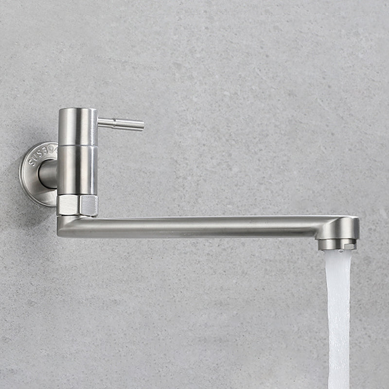 Kitchen faucet pot filling valve single handle swivel stainless steel kitchen faucet