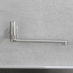 Kitchen faucet pot filling valve single handle swivel stainless steel kitchen faucet