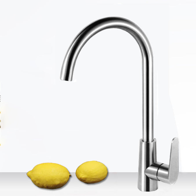 Round Stainless Steel Sink Built-in Sink with Basket Strainer