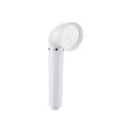 White round shower head plastic supercharged hand shower