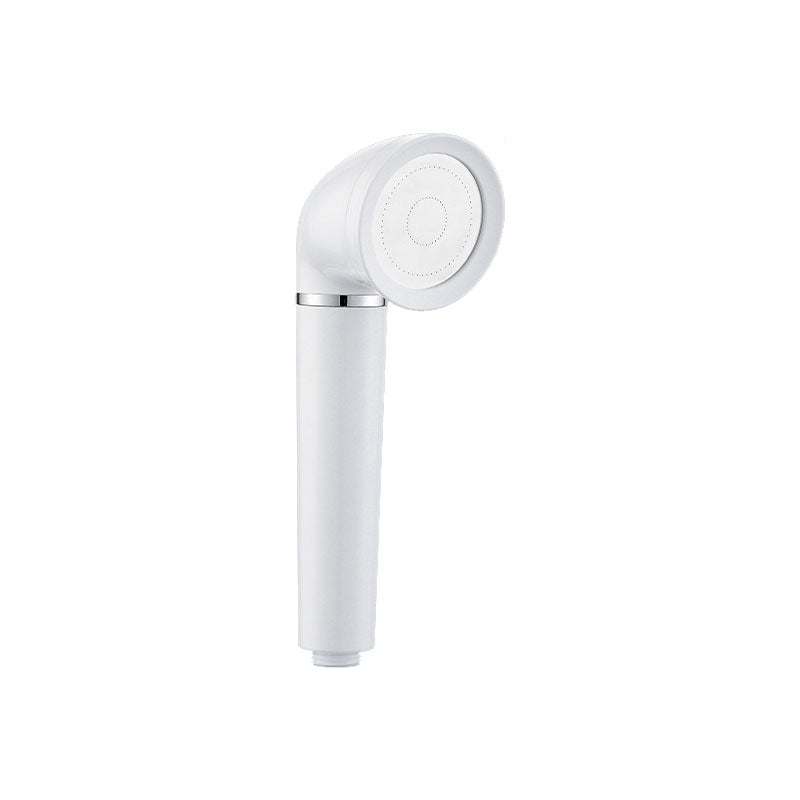 White round shower head plastic supercharged hand shower